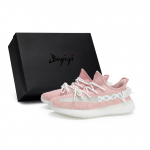 Adidas Originals Yeezy Boost 350 V2 libisemiskindlad madalad vabaajajalatsid Unisex Valge Roosa HQ6316(Team80-S-BOX) 36