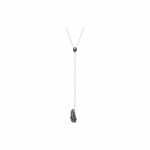 Swarovski kerge sulgedega rangluukett kaelakee naistele must 5495299 Box (Random Color)