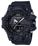 Casio meeste roostevabast terasest 200M veekindel digitaalne l&ouml;&ouml;gikindel kvartsikell GWG-1000-1A1 must