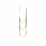 Kaasaskantav 3/4/5 astmeline kummipaadi pealep&auml;&auml;su pehme redel, jahtpaadi k&uuml;ljele riputatav redel, paadi kokkupandav redel, paadi k&ouml;isredel