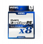 Varivas PE Line Uus Avani Max Power Casting X8 400m PE 5 78lb (8654) valge