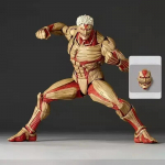 Kuum Kaiyodo Attack on Titan Soomustatud Titaan Revoltech Yamaguchi Anime Tegevuskujud Figuriin Ko Liigendliigendiga Liigutatav Mudel M&auml;nguasjad kingitused With Box