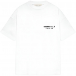 Fear of God Essentials Klassikaline T-s&auml;rk Erevalge Unisex Topid 125AS264173F S