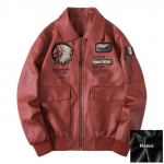S&uuml;gistalvine meeste mootorratta nahktagi Rev&auml;&auml;r Vintage Tikand Vedur Jakid Pu Biker Mantel T&auml;navar&otilde;ivad Meestele M