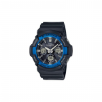 Casio G-SHOCKG-SHOCK Klassikaline seeria P&auml;ikeseenergia Raadiolained Moodne Veekindel Liikumine Kvartsliikumine Vaikne Rihm Jaapani ja Korea GAW-100B-1A2ER must