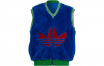 adidas originals Adicolor Heritage Now Logo Vest Sinine IB3432 S