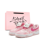 Nike Air Force 1 Heartbeat Pink Tellimus Madalad Lauatennise Kingad Naiste Roosa IO8755-600(team2440-) 36.5