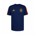 Adidas Meeste FEF DNA T-s&auml;rk Hispaania Jalgpallikoondis Vabaaja Kultuur Puuvillane L&uuml;hikeste Varrukatega T-s&auml;rk 2XL