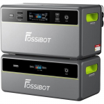 FOSSiBOT FBP1200 P&auml;ikeseenergia salvestuss&uuml;steem+FBP1200-B Lisapatarei,-1200W AC Keskus Elektrigeneraator