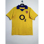 0506 Arsenal pika ja l&uuml;hikese varrukaga jalgpallis&auml;rk 10 Bergkamp 14 Henry 9798 Arsenal Premier League retro s&auml;rk XL yellow
