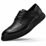 Suur suurus Meeste ametlikud ehtsast nahast kingad Briti stiilis &auml;rikleit Meeste korterid Kvaliteetsed Brogues Oxford kingad Mehed 38
