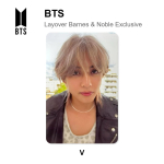 BTS Layover Barnes & Noble eksklusiivne ametlik fotokaart V brown