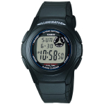 [Casio] Kell Casio Collection [Kodumaine originaaltoode] F-200W-1AJH Meeste Must