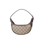 GUCCI Ophidia kaetud kangast &otilde;lakott V&auml;ike Naiste Beež Tume Pruun Basic Set (Bag + Dustproof Bag)