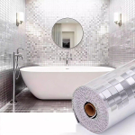 3D isekleepuvad metallikmosaiikseinapaneelid Veekindlad koori ja kleebi plaadid Elutoa K&ouml;&ouml;gi taustaseina dekoratsioon DIY kodu renoveerimine 40cm* 3m