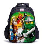 Lego Ninjago 5. hooaeg Multikaprint Must Seljakott black - large