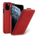 Melkco Vertikaalne Ehtsa Nahast &Uuml;mbris iPhone'ile 14 Pro Max 15 16 Plus 17 Air 13 11 12 Mini XS Max XR Esimene Kiht Lehma Nahast Kate iPhone 16e punane