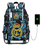 CR7 teemaline koolikott teismelistele - Veekindel l&otilde;uendist seljakott pehmendatud rihmadega Hingav l&ouml;&ouml;gikindel disain Size 1 gray