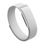 Rihm Google Fitbit Air Sport Fitnessi j&auml;lgija jaoks B&auml;ndi asendus Nailonist kellarihm K&auml;epael Reguleeritav Hingav Naistele Meestele white