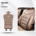 Nahast Autoistme Seljatoe Padi Tolmukindel Kaitsekate Libisemisvastane Padi Mercedes Benz C E S Klassi GLC GLB GLE GLS jaoks Kleebis 1pc beige