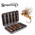 40 tk k&auml;rbseseenega &otilde;ngekonksu s&ouml;&ouml;t kastiga l&otilde;he k&auml;rbsed forelli kuivk&auml;rbsep&uuml;&uuml;gi landi p&uuml;&uuml;givahendid 40pcs and box