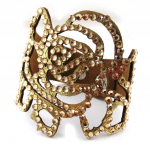 Les Tr&eacute;sors De Lily [J1158] &ndash; Kuldne Sissi disainerk&auml;ev&otilde;ru kuld