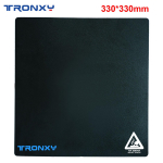 Tronxy soojendusega voodi kleebise leht ehituspinnaga k&otilde;rgele temperatuurile vastupidav 330 * 330 mm / 13,0 * 13,0 tolli 330x330mm