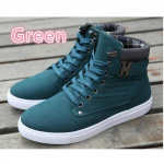 Meeste tossud Mugavad vabaajajalatsid Kanvasaapad Moodsad kingad Talv 43 roheline