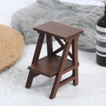 Miniatuurne puidust lilleline alus, mudel 1:12 nukumaja m&ouml;&ouml;bli vitriin kohv