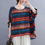 L&uuml;hikeste varrukatega Suures suuruses puuvillane naiste t-s&auml;rk L roheline