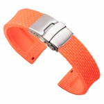 18mm 20mm 22mm 24mm silikoonrihmaga kokkupandav pannal Samsung Galaxy Watch6 Pro 45mm kiirkinnitusega kummist k&auml;ev&otilde;ru Kell 6 40mm 44mm kellarihm 24mm