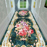 Kvaliteetne kuldne teemant sametvaip 3D prinditud vaip elutuba suure pindalaga vaibad Magamistoa vaip Moodne kodu salongivaip 60x200cm