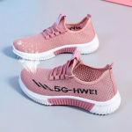 Kerged jooksujalatsid Hingavad jalan&otilde;ud Naiste suvised riidest jalan&otilde;ud v&otilde;rgust spordijalatsid vabaajajalatsid 40 roosa