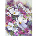 T&auml;ielik 5D DIY Teemantmaal Punase Roosi Maalimine Teemanttikandid Mosaiigikomplektid Ristpistes Kodukaunistus K&auml;sitsi valmistatud kingitused Round 20x30cm