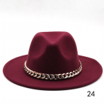 S&uuml;gis- ja talvine Briti stiilis villane dž&auml;ssim&uuml;ts meeste ja naiste suure &auml;&auml;rega m&uuml;ts Moodne suure &auml;&auml;rega viltk&uuml;bar 24