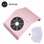40 W v&otilde;imas k&uuml;&uuml;nte tolmuimeja manik&uuml;&uuml;ri masina imemiseks k&uuml;&uuml;nte tolmu koguja k&uuml;&uuml;neventilaator tolmu kogumise k&uuml;&uuml;neseadmete jaoks roosa