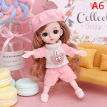 16 cm printsess 1/12 nukk riiete ja kingadega liigutatav &uuml;hine t&uuml;drukule kingitus