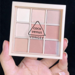 9 v&auml;rvi All Matte lauv&auml;rvipalett lauv&auml;rvi primer veekindel Glitter Nude Eye pigment Matte Shimmer lauv&auml;rvipuuder