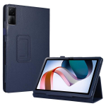 Xiaomi Redmi Pad 10.61 Litchi Texture nahast tahvelarvuti &uuml;mbris koos hoidikuga tumesinine v&auml;rv