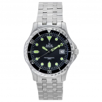 Suhte FreeDiver Professionaalne Sapphire Black Dial Quartz RTF005 200M meeste k&auml;ekell must