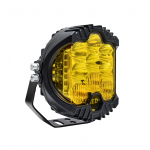 2 tk 7-tollised LED-t&ouml;&ouml;tulede kambrid, kombineeritud valgusvihuga udutulelatern maastikus&otilde;idutuli Yellow light-1pcs