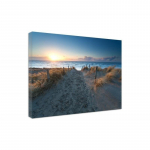 L&otilde;uenditr&uuml;kk Beach Sea Sand Sunset 60x40 sinine