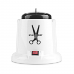 K&uuml;&uuml;nte t&ouml;&ouml;riistade sterilisaatorid roostevabast terasest manik&uuml;&uuml;ri t&ouml;&ouml;riistad steriliseerimispott k&otilde;rgel temperatuuril steriliseerimine UK Plug valge