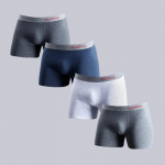BONITOS 4tk meeste alusp&uuml;ksid puuvillased seksikad meeste aluspesu bokserid br&auml;ndi meeste alusp&uuml;kste pakk S