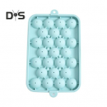 Suure mahutavusega kergesti vabastatav silikoonist j&auml;&auml;v&otilde;re, želee jogurt j&auml;&auml;palli vorm k&uuml;lmik j&auml;&auml;karp toidukvaliteediga j&auml;&auml;konteiner taevasinine v&auml;rv