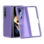 Samsung Galaxy Z Fold 4 Flip 4 j&auml;&auml;tunud l&auml;bipaistva telefoni&uuml;mbrise volditav4 Flip4 &uuml;li&otilde;huke arvuti l&auml;bipaistev tagakaas Galaxy Z Fold4 &uuml;mbris For Galaxy Flip 4 tumesinine v&auml;rv