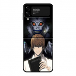 Telefoni&uuml;mbris Samsung Galaxy Z Flip 4 Z Flip3 5g &uuml;mbris Galaxy Z Flip arvutile Hard Shell Capa Funda Anime Death Note L Light Samsung Z Flip