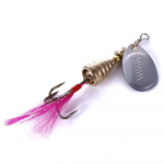 Kalapeibutus Vask materjal V&auml;rv Suu Metal Litris&ouml;&ouml;t 19,5G Lusikas Peibutis Metallist Single Hook Spinner P&uuml;&uuml;gilant