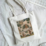 2022. aasta ostukott Naiste kott valge keskkonnakaitse seeria korduvkasutatav Harajuku pendeldamine Lihtne suure mahutavusega moekott 24*26cm