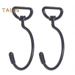 2 tk uksekardinate konksud, mis ei deformeeru kergesti Mitmeotstarbelised 2 v&auml;rvi, kasulikud l&ouml;&ouml;givabad uksekardinate riputuskonksud kodutarbed L must